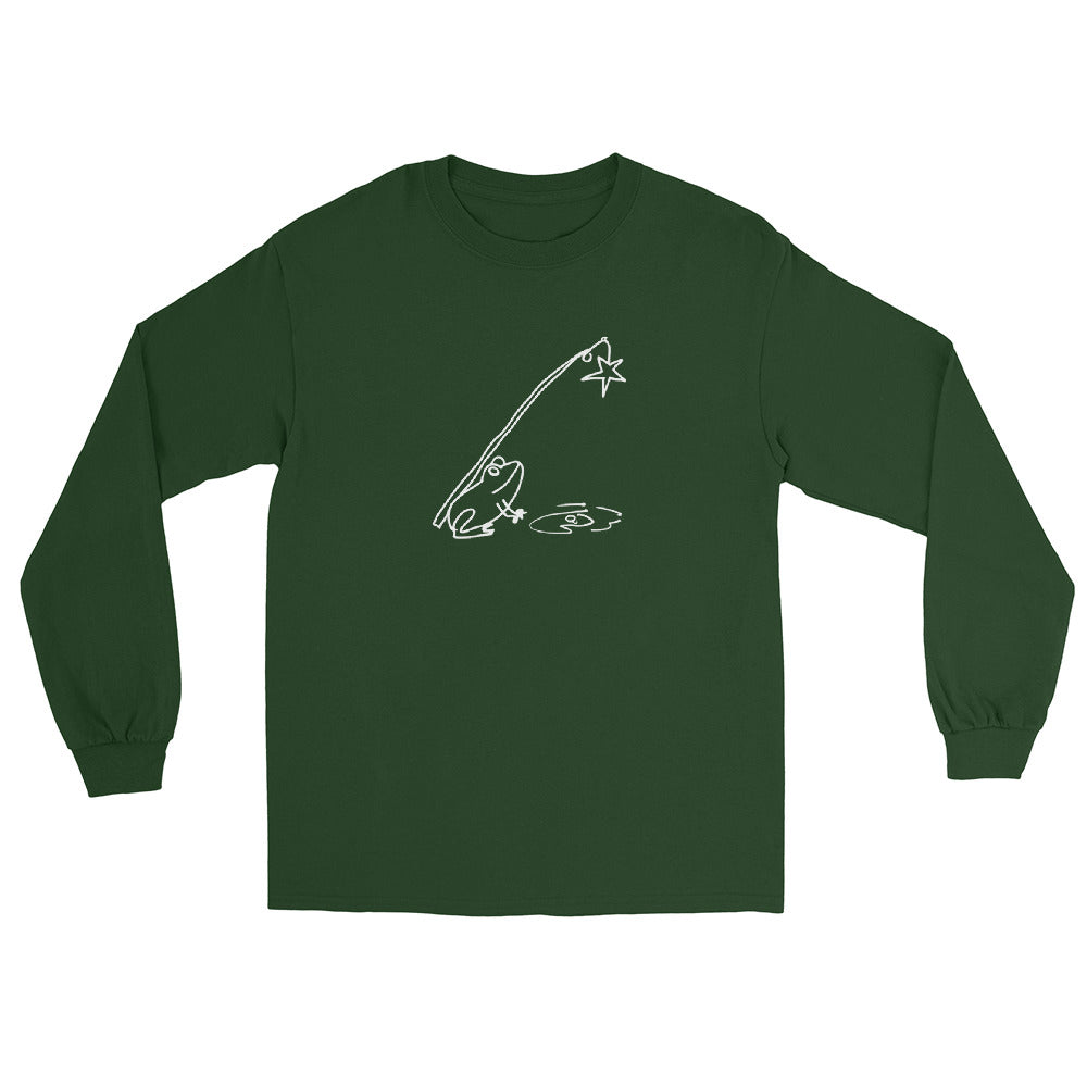 "Fishing Frog" Long Sleeve Shirt