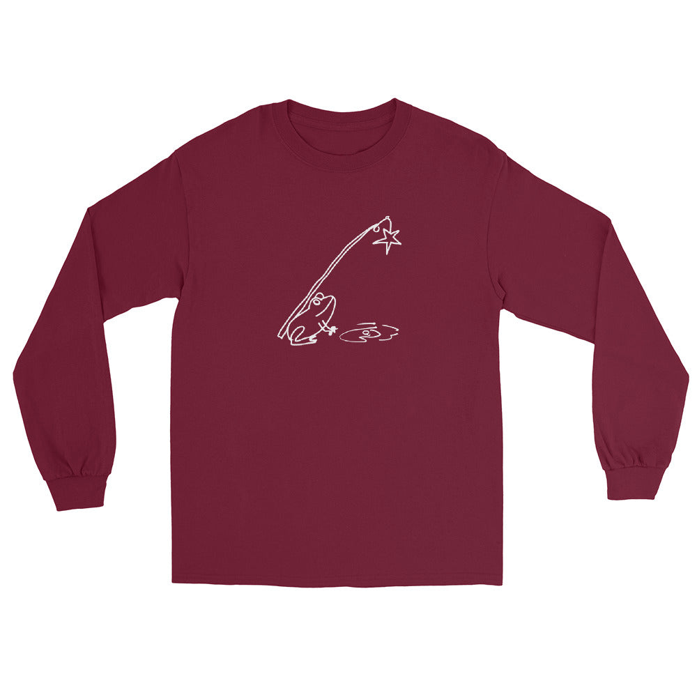"Fishing Frog" Long Sleeve Shirt