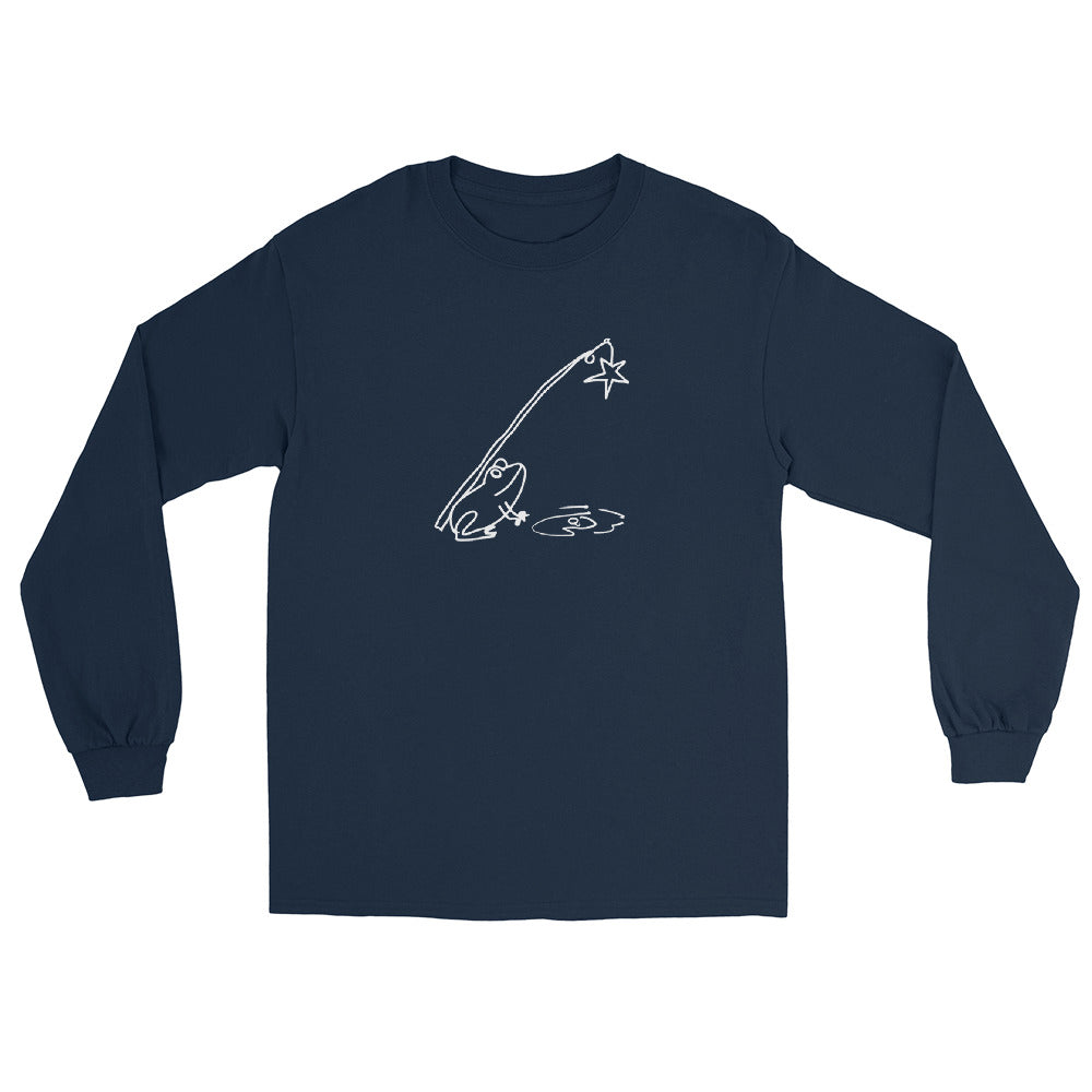 "Fishing Frog" Long Sleeve Shirt